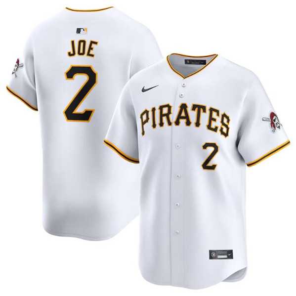 Men's Pittsburgh Pirates #2 Connor Joe White Home Limited Baseball Stitched Jersey Dzhi,We sell and wholesale Men's Pittsburgh Pirates #2 Connor Joe White Home Limited Baseball Stitched Jersey Dzhi on line form chian!